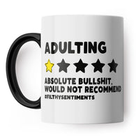 Adulting Review Mug